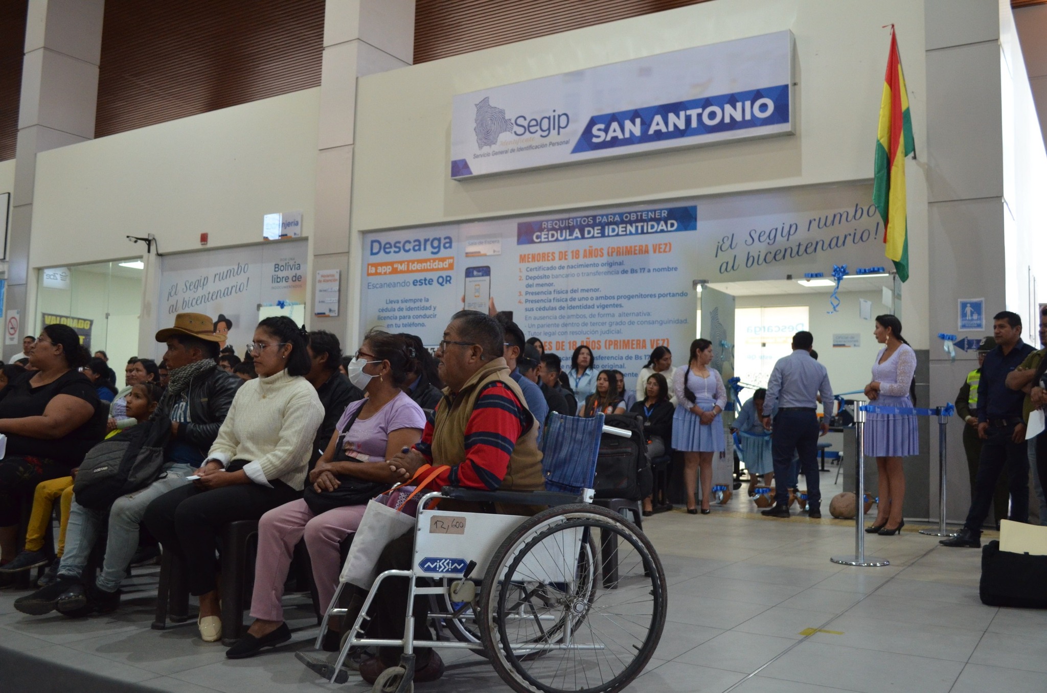 SEGIP inaugura oficina operativa en Cochabamba para ampliar la emisión de Cédulas de Identidad