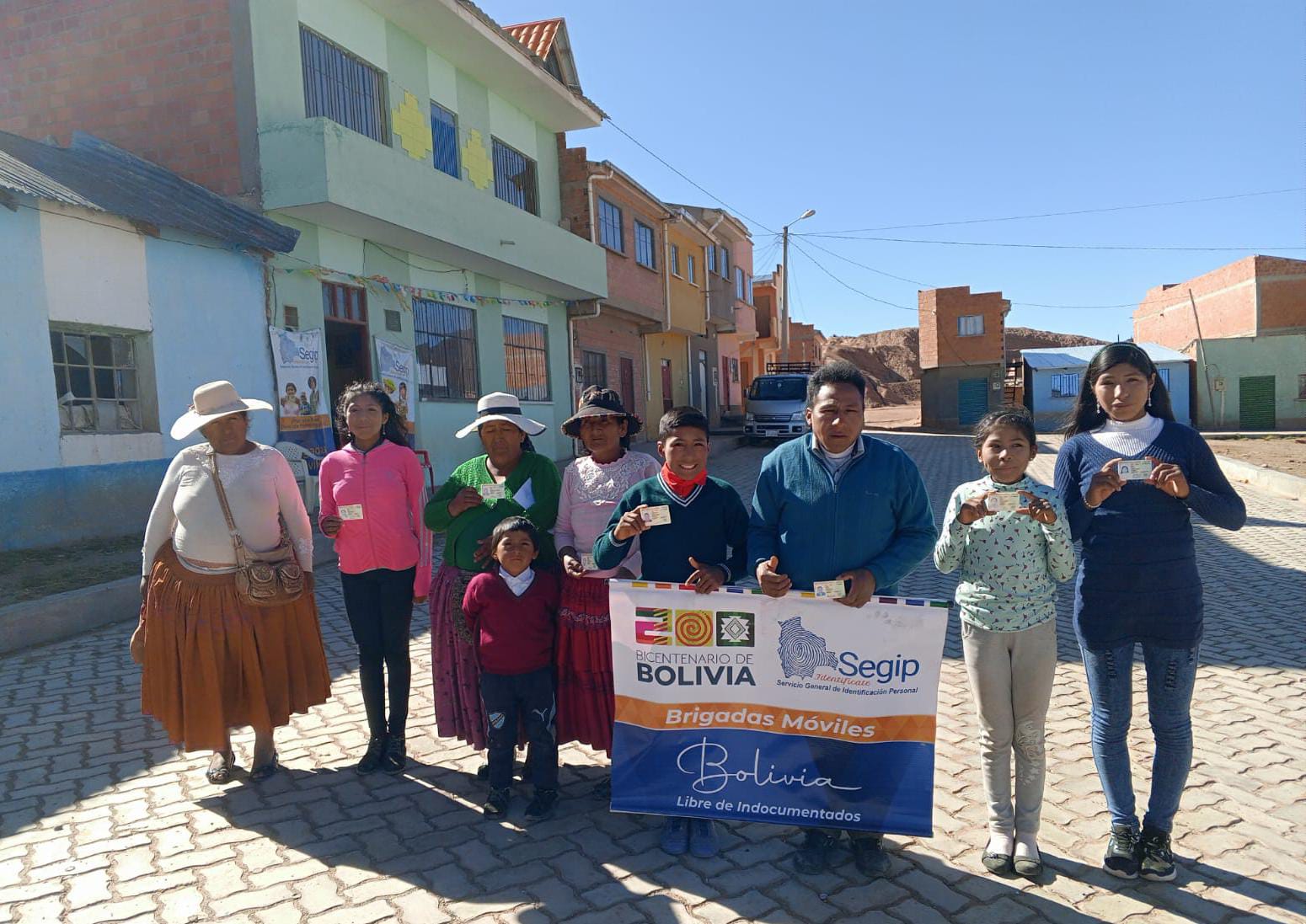 Brigadas Móviles presentes en Guana Grande Canuta, La Paz